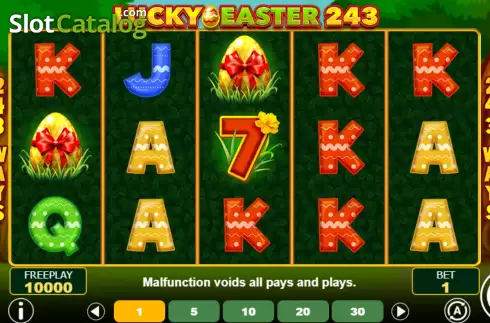 Скрин3. Lucky Easter 243 слот