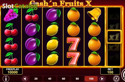Скрин3. Cash'n Fruits X слот