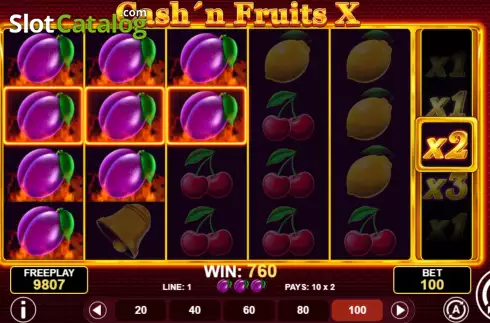 Скрин4. Cash'n Fruits X слот