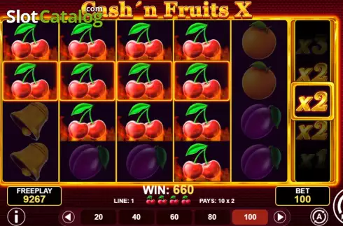 Скрин5. Cash'n Fruits X слот