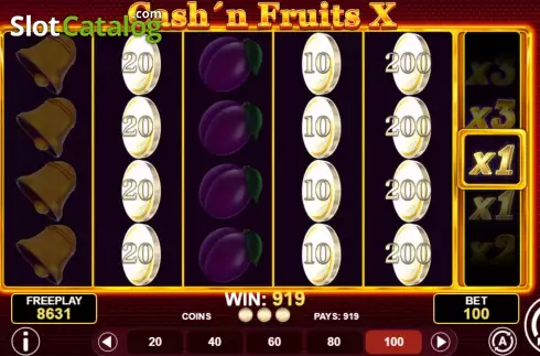 Скрин7. Cash'n Fruits X слот