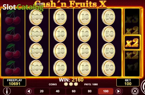 Скрин8. Cash'n Fruits X слот