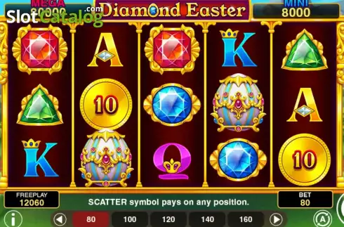 Скрин2. Diamond Easter слот