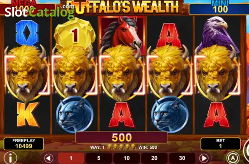 Скрин3. Buffalo's Wealth Win Spins слот