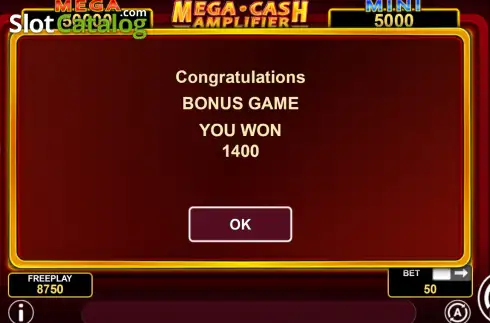 Скрин3. Mega Cash Amplifier слот