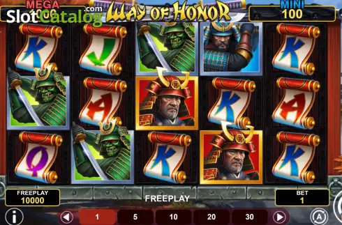 Скрин2. Way Of Honor Hold And Win слот
