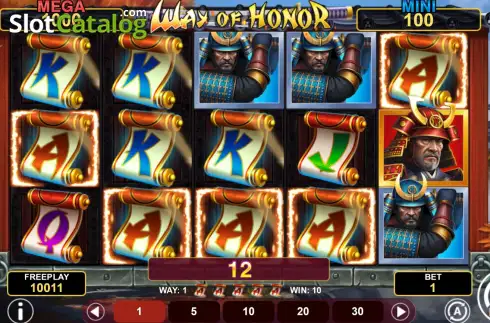Скрин3. Way Of Honor Hold And Win слот