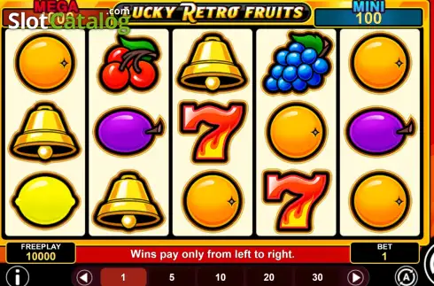 Скрин2. Lucky Retro Fruits Hold & Win слот