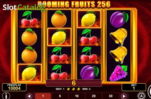 Скрин3. Booming Fruits 256 слот