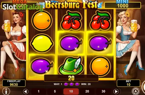 Скрин3. Beersburg Fest Hold & Win слот