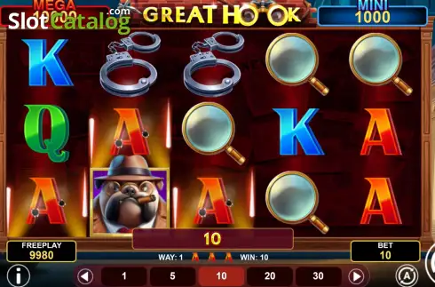 Скрин2. Great Hook Hold & Win слот