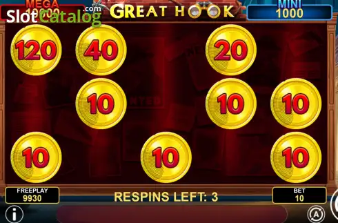 Скрин3. Great Hook Hold & Win слот