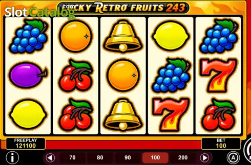 Скрин2. Lucky Retro Fruits 243 слот
