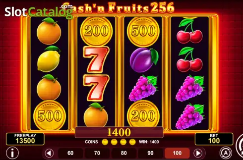 Скрин3. Cash'n Fruits 256 слот