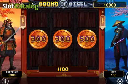 Скрин3. Sound of Steel Hold & Win слот