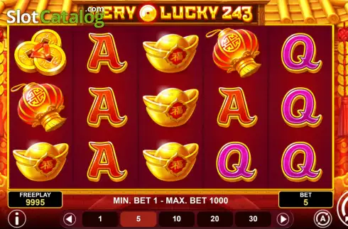 Скрин2. Very Lucky 243 слот