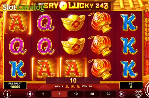 Скрин3. Very Lucky 243 слот