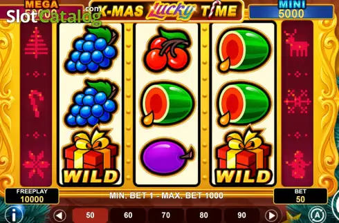 Скрин2. Xmas Lucky Time Hold & Win слот