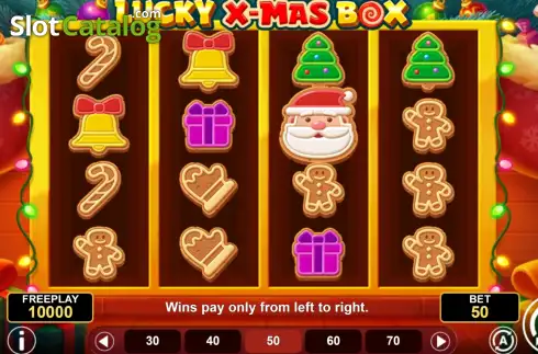 Скрин2. Lucky Xmas Box слот