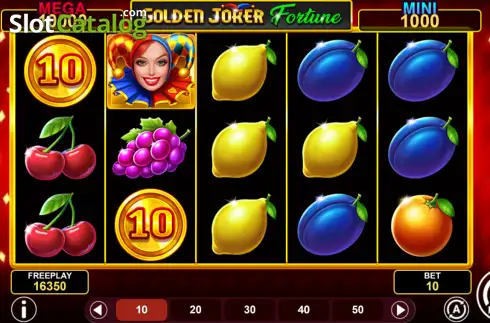 Скрин2. Golden Joker Fortune слот