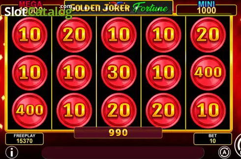 Скрин3. Golden Joker Fortune слот
