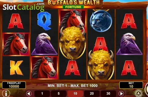Скрин2. Buffalo's Wealth Fortune слот