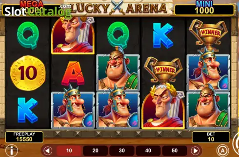 Скрин2. Lucky Arena Hold & Win слот