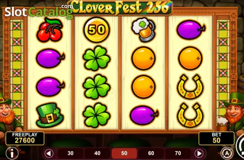 Скрин2. Clover Fest 256 слот