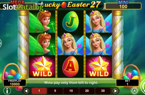 Скрин2. Lucky Easter 27 Hold & Win слот