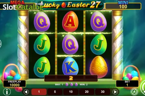 Скрин3. Lucky Easter 27 Hold & Win слот