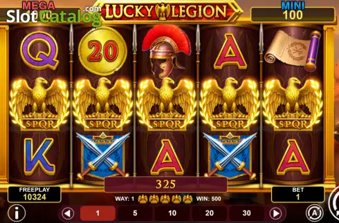 Скрин3. Lucky Legion Hold & Win слот