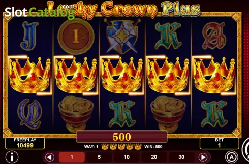 Скрин3. Lucky Crown Plus слот