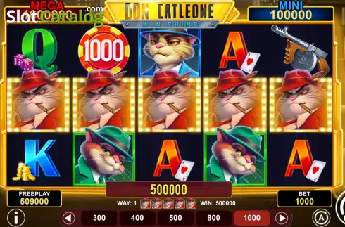 Скрин3. Don Catleone Win Spins слот