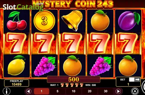 Скрин3. Mystery Coin 243 слот