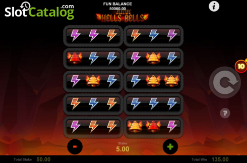 Скрин5. Blazing Hells Bells слот