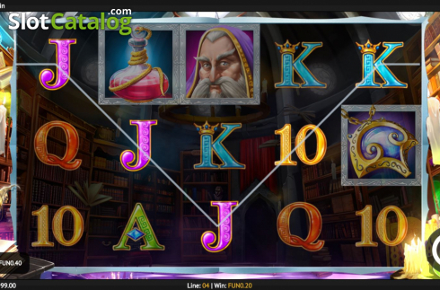 Скрин4. Book Of Merlin слот