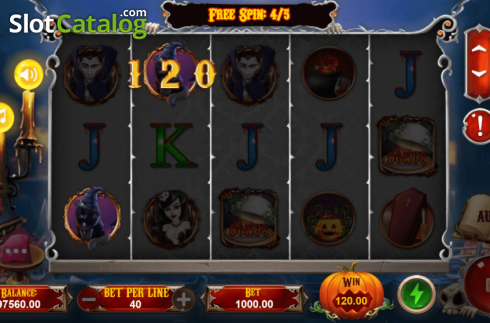 Скрин5. Vampires Feast (TPG) слот