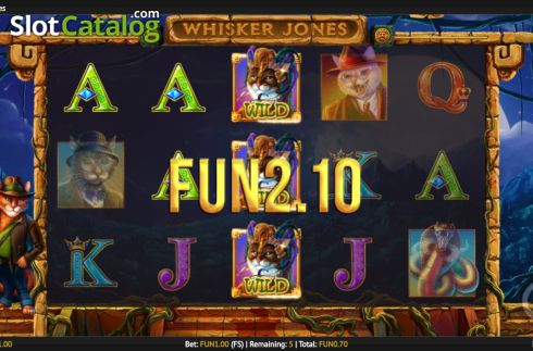 Скрин3. Whisker Jones слот