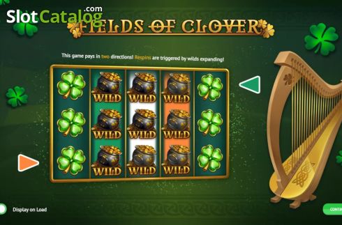 Скрин2. Fields of Clover слот