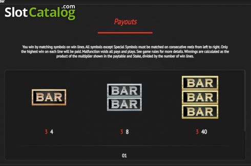 Скрин6. Triple Bar слот