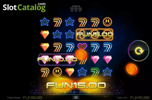 Скрин4. Disco 777 (1X2gaming) слот