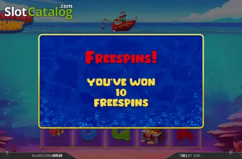 Скрин7. Trawler Fishin' слот
