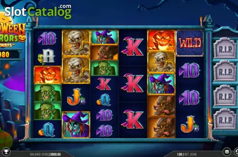 Скрин3. Halloween Horrors Megaways слот