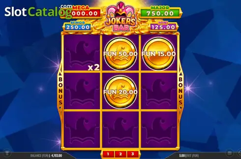 Скрин3. Joker’s Bar (1X2gaming) слот