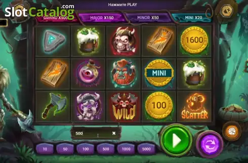 Скрин2. Midgard Zombies слот