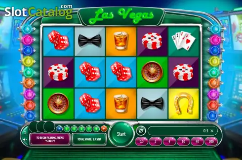 Скрин2. Las Vegas (1xGames) слот