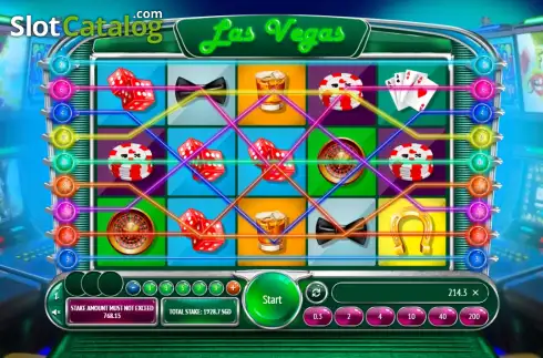 Скрин3. Las Vegas (1xGames) слот