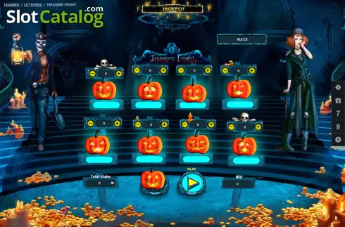 Скрин2. Treasure Fright слот