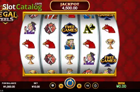 Скрин2. Regal Reels слот