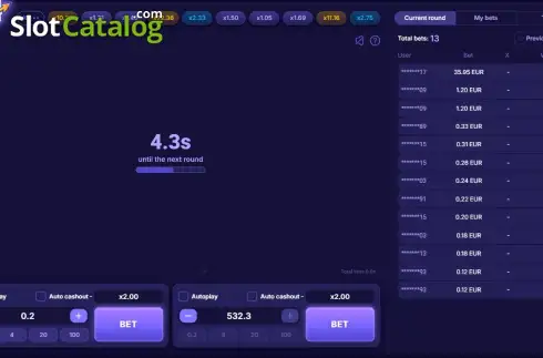 Скрин3. Crash Point слот